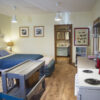 Farm stay with a big bed and other facilities